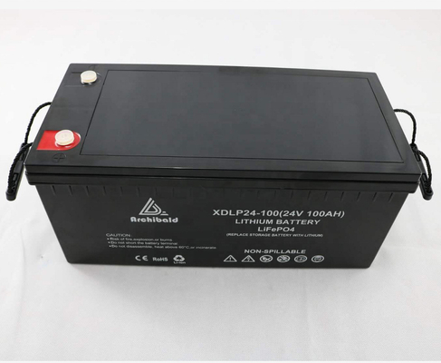 MSDS freier Ersatz Wartungs-Lithium Rv-Batterie-200ah mit drahtlosen Daten XDLP12-200