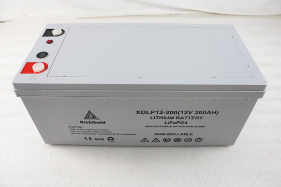 Lifepo4 100ah 12v Van Lithium Battery 407*174 *215mm für RV-Batterie-Auto-Yacht-Partei
