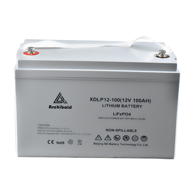 Motorhome tiefe Batterie 100AH des Zyklus-Lithium-12v Lifepo4