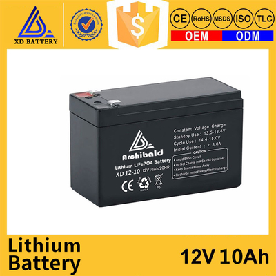 9000 Lithium-Ion-RV-Batterie des Zyklus-Leben-12v 10ah mit Bms-Ersatz