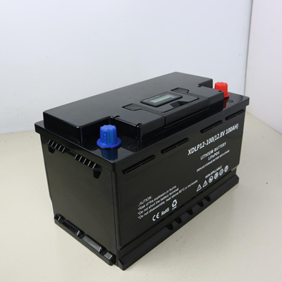 Lithium-Ion 12 Volt-tiefer Zyklus Marine Battery Waterproof Case 12v 100ah Bms Lifepo4
