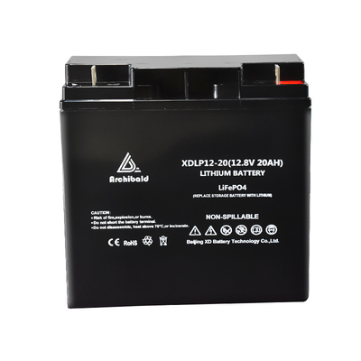 Tiefer Zyklus MSDS 12v Lifepo4 Batterie-1kHz 20Ah für LED-Beleuchtung