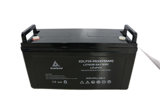 Unterseeboote fahren 24v tief ISO-Zertifikat der Batterie-Lifepo4 rad