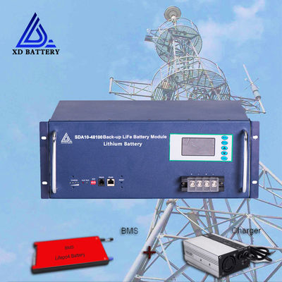 Lithium-Ion Telecom Tower Battery Packs 48v 100ah tiefer Zyklus